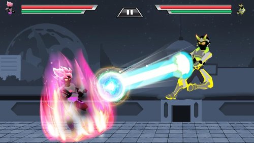 Stickman Shadow Dragon Warrior