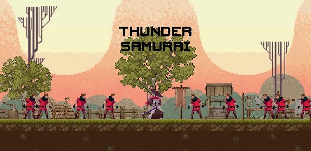 Thunder Samurai Defend Village