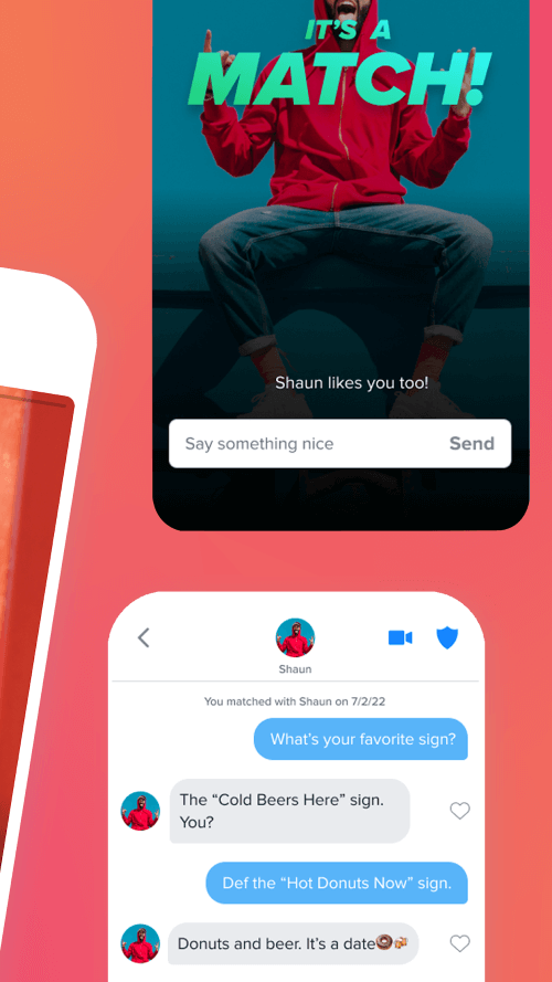 Tinder: Dating app. Meet. Chat