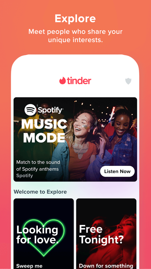 Tinder: Dating app. Meet. Chat