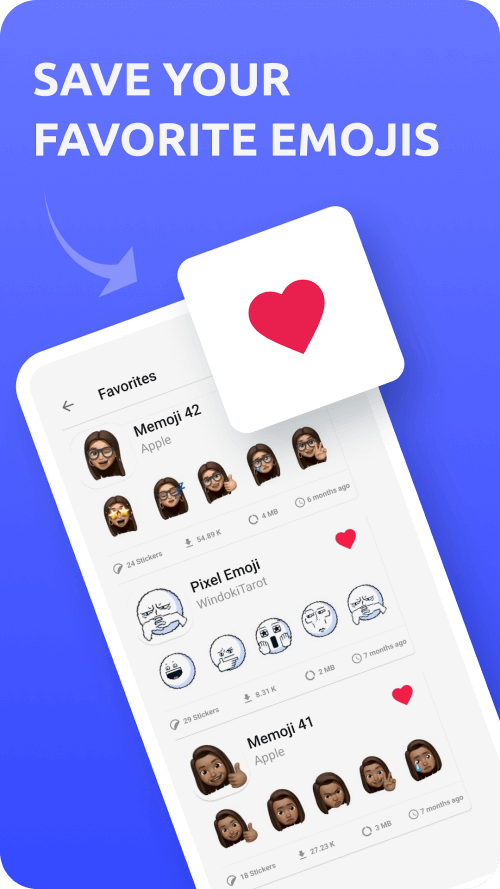 3D Emoji Stickers For WhatsApp