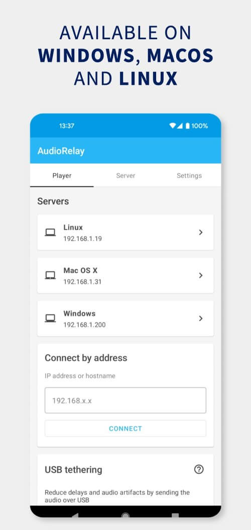 AudioRelay: Stream audio & mic