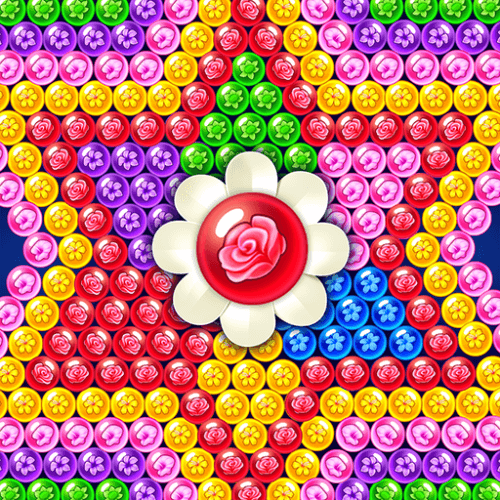 Bubble Shooter – Flower Games