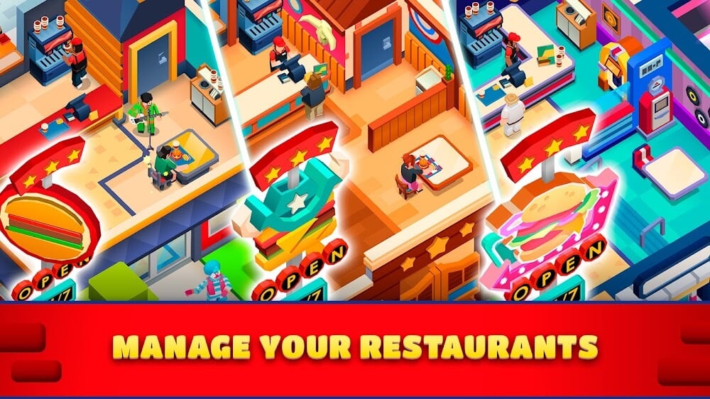 Idle Burger Empire Tycoon—Game