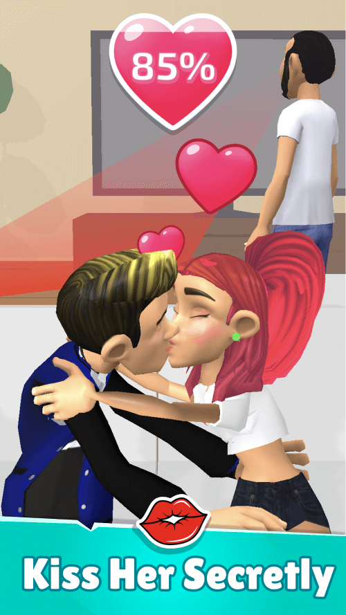 Kiss in Public: Sneaky Date