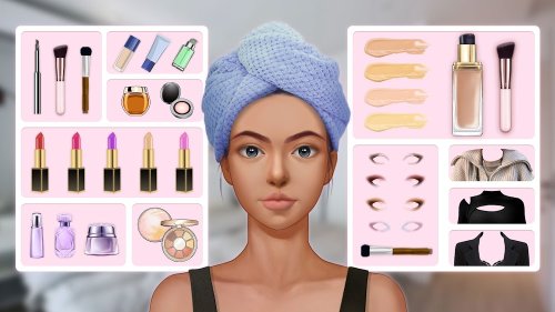 Makeup Stylist:DIY Makeup Game