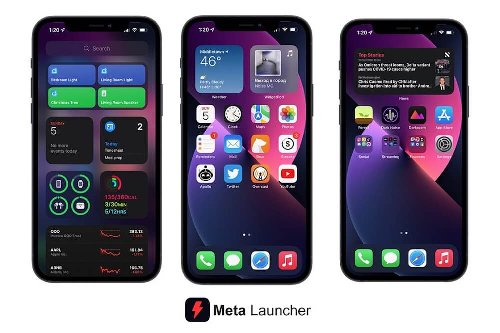 Meta Launcher PRO – iOS 19