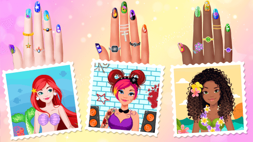 Nail Salon Game Girls Nail art