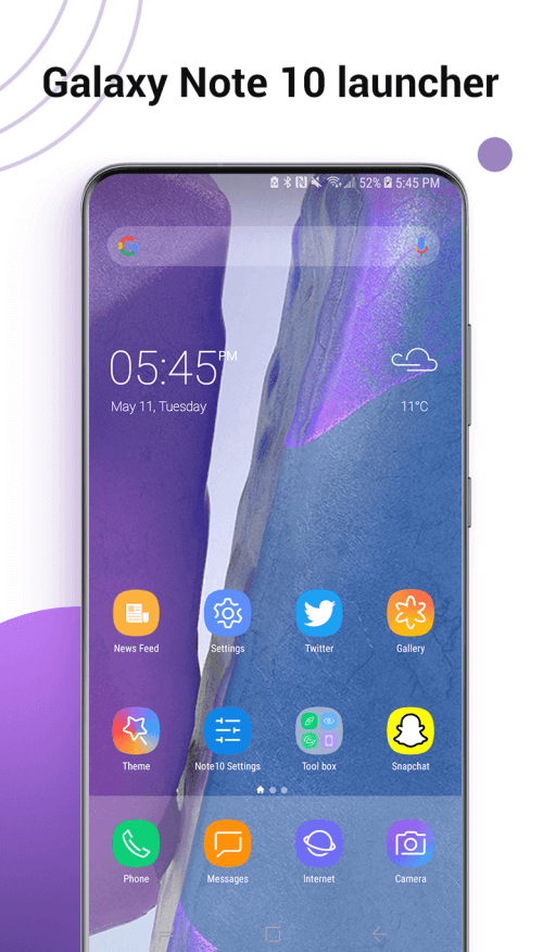 Note Launcher – Galaxy Note20