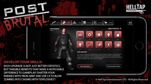 Post Brutal: Zombie Action RPG