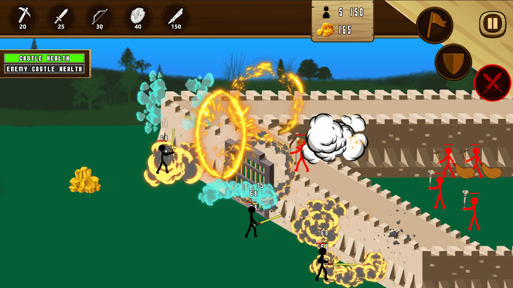 Stickman Age: Stick War Battle