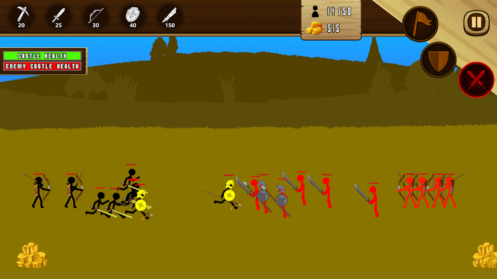 Stickman Age: Stick War Battle