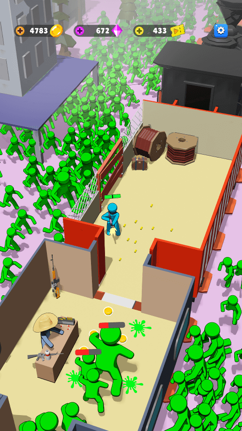 Train Defense: Zombie Survival