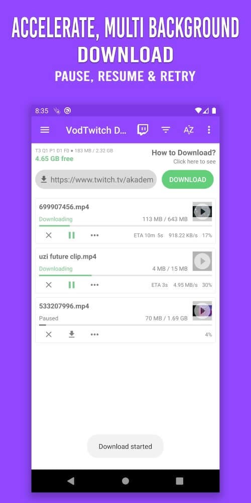 VodTwit: Downloader for Twitch