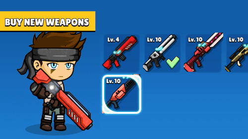 Alien Hunter: 2D Shooting Game