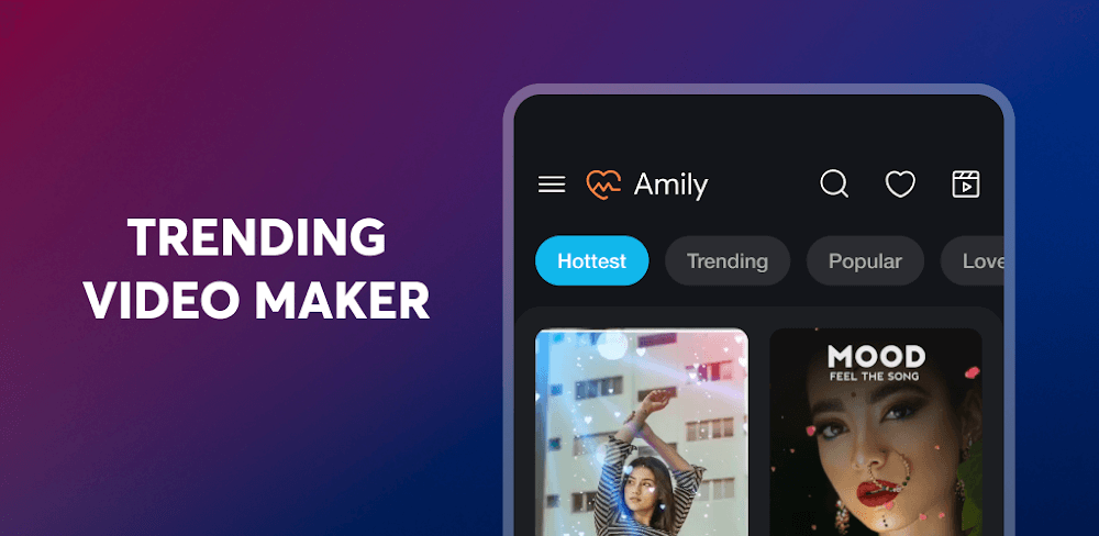 Amily: Status Video Maker