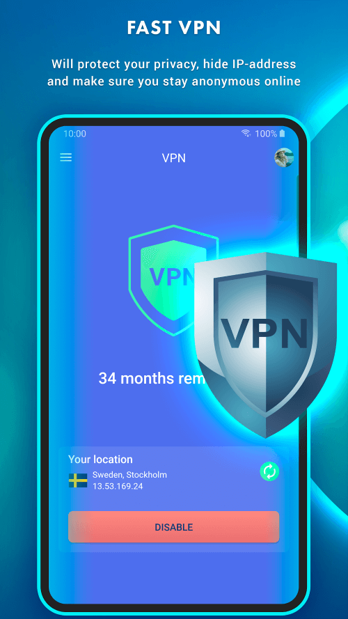 Antivirus – Cleaner + VPN