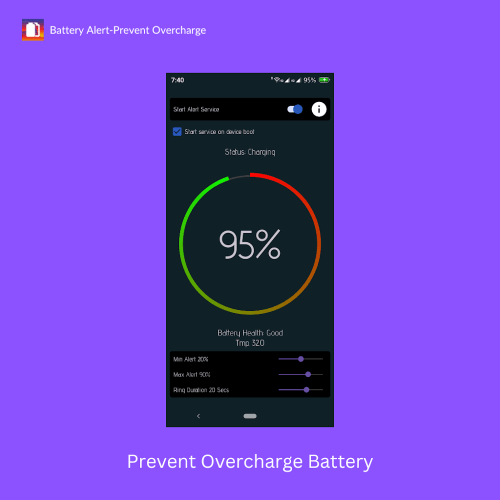 Battery Alert-Overcharge Alert