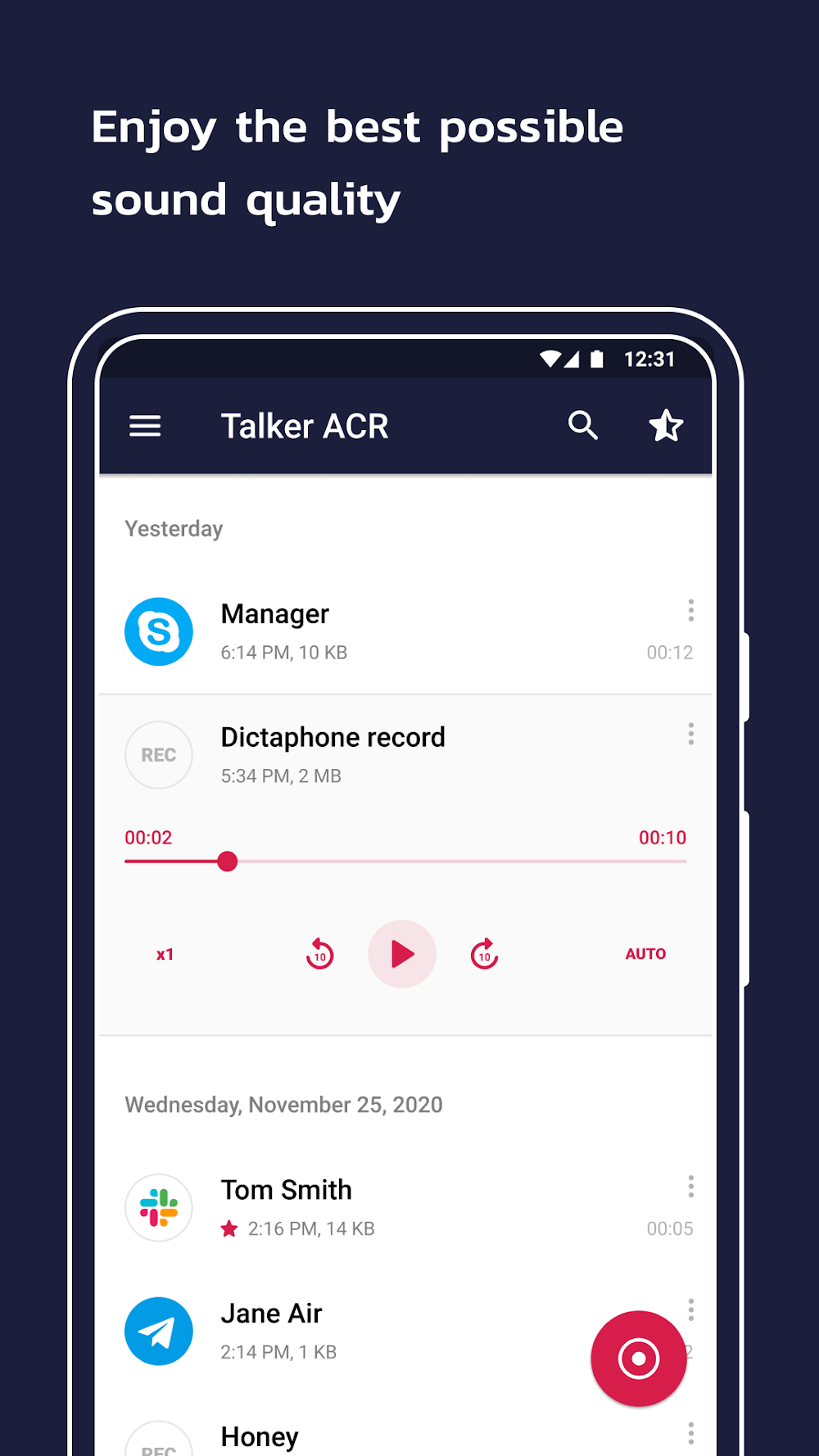 Talker ACR v1.0.232 MOD APK (Premium Unlocked) Download