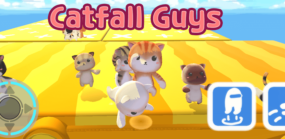 Catfall guys: Online royale