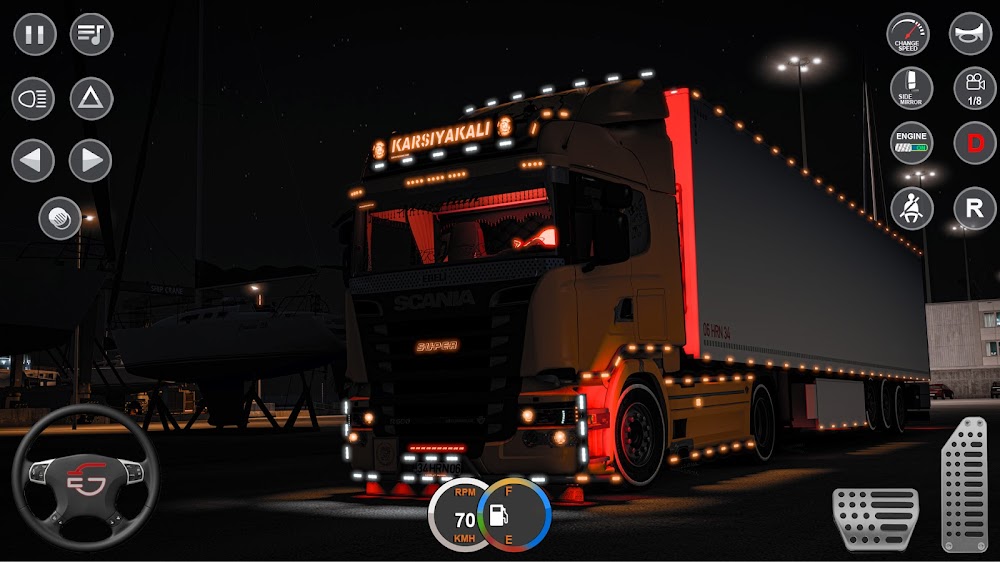 City Euro Truck Simulator 3d