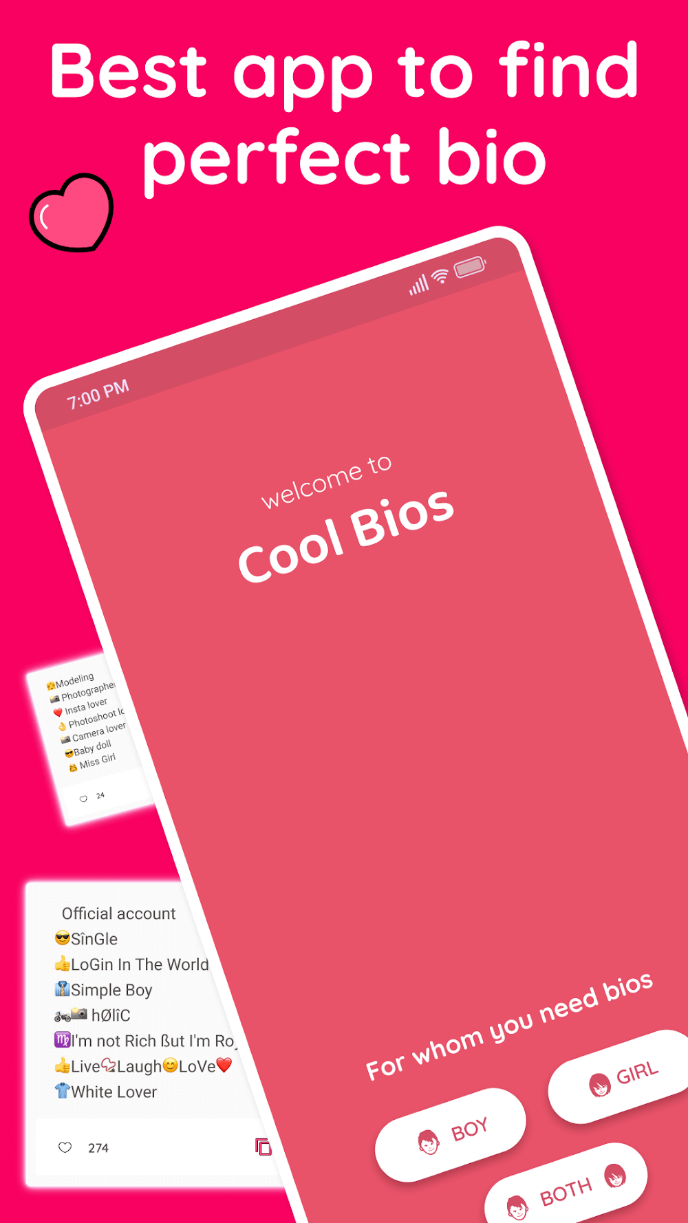 Cool Bio Quotes Ideas V2.8.2 Mod Apk (Premium Unlocked) Download