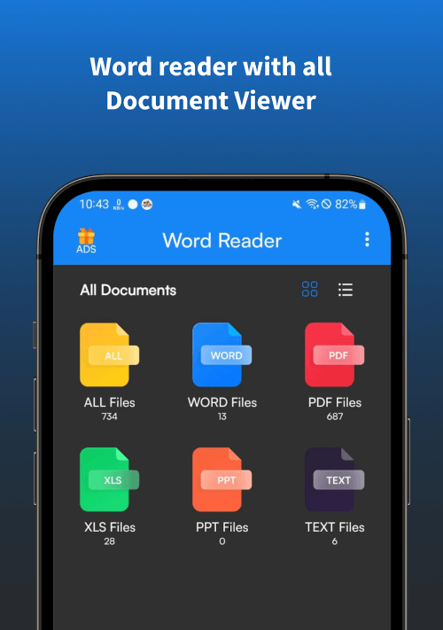 Docx Reader Word Office viewer