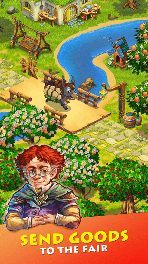 Farmdale: farming games & town