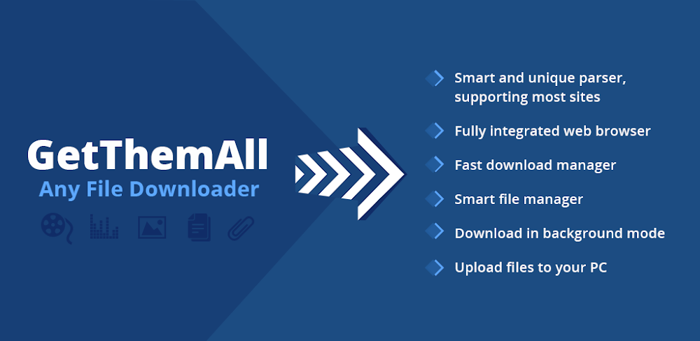 GetThemAll – Download Manager