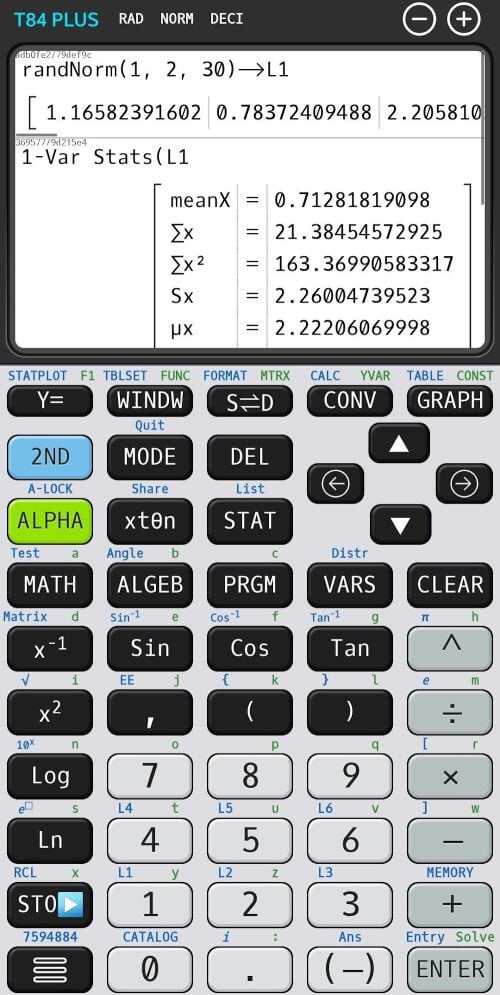 Graphing calculator plus 84 83