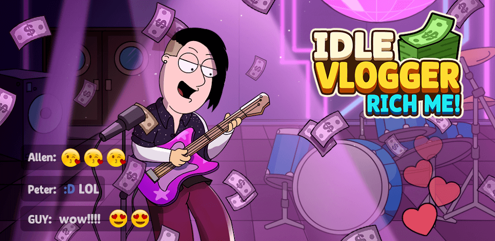 Idle Vlogger – Rich Me!
