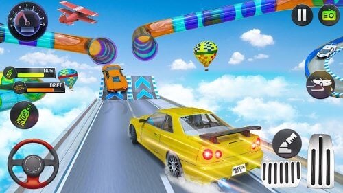 Mega Ramp Car Stunts Race Game