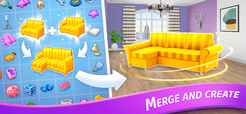 download the last version for android Merge Design Mansion Makeover