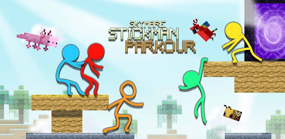 Stickman Parkour: Jump and run