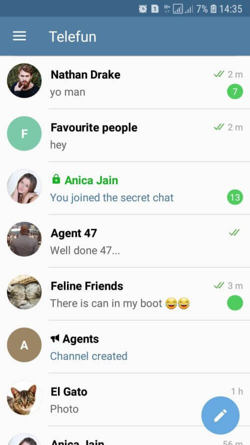 Telefun Fake chat maker Prank