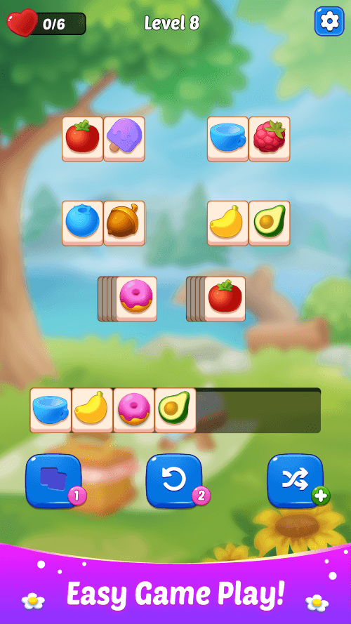 Tiles Match 3D – Happy Trips