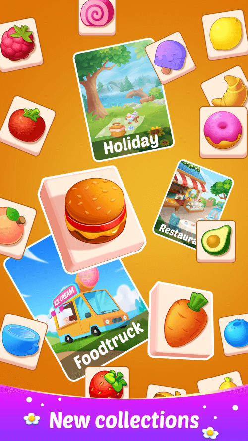 Tiles Match 3D – Happy Trips