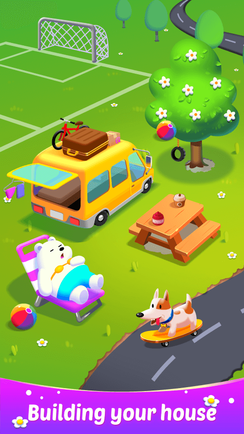 Tiles Match 3D – Happy Trips