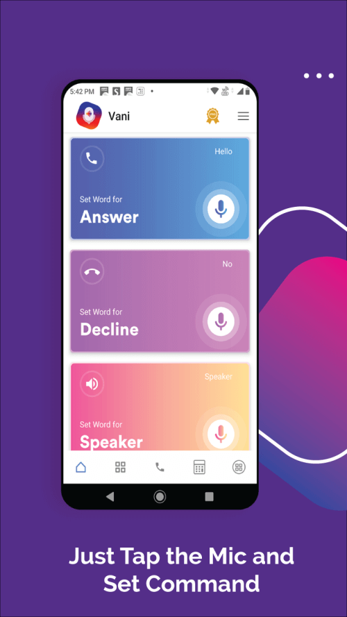 Vani Dialer – Answer Calls By