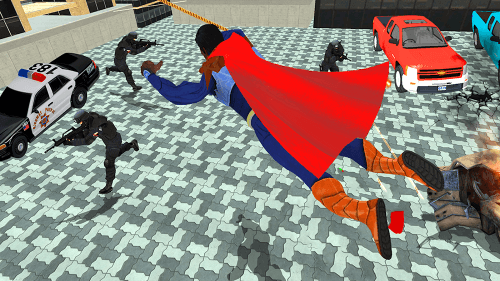 Vegas Mafia Superhero Battle
