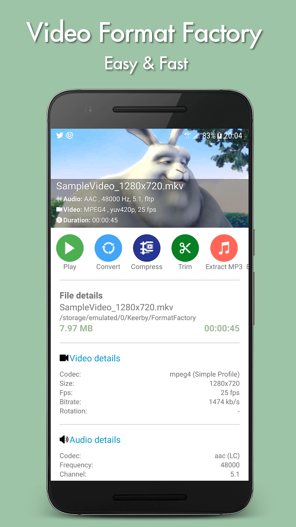 Video Format Factory v5.58 MOD APK (Premium Unlocked) Download