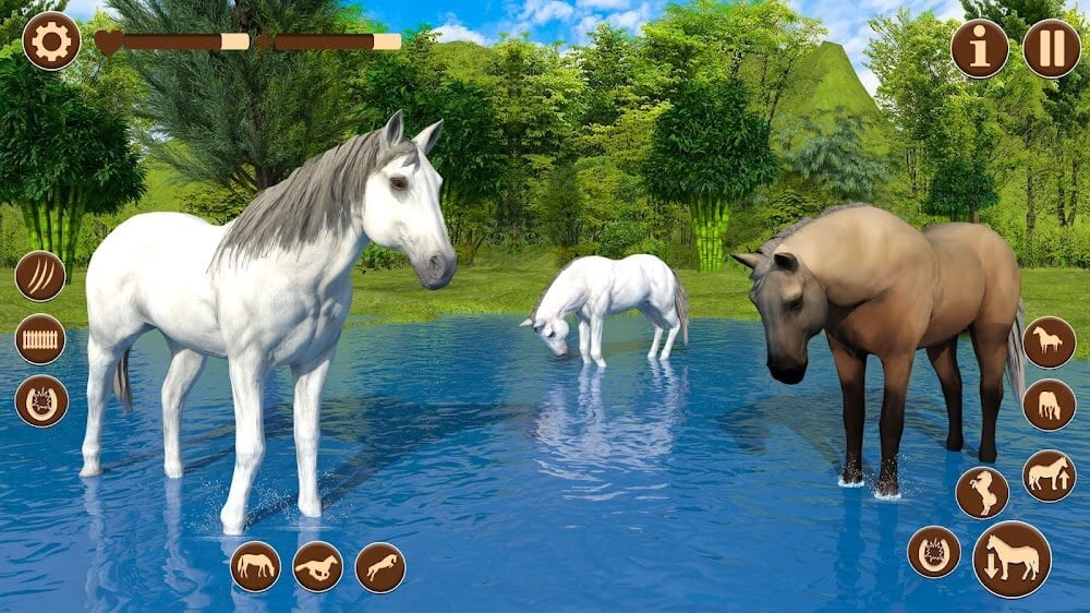 Wild Horse Riding Sim: Racing v1.7 MOD APK (Unlimited Money) Download