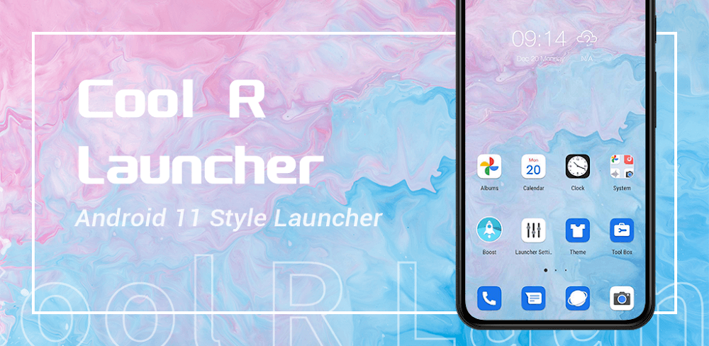 Cool R Launcher for Android 11
