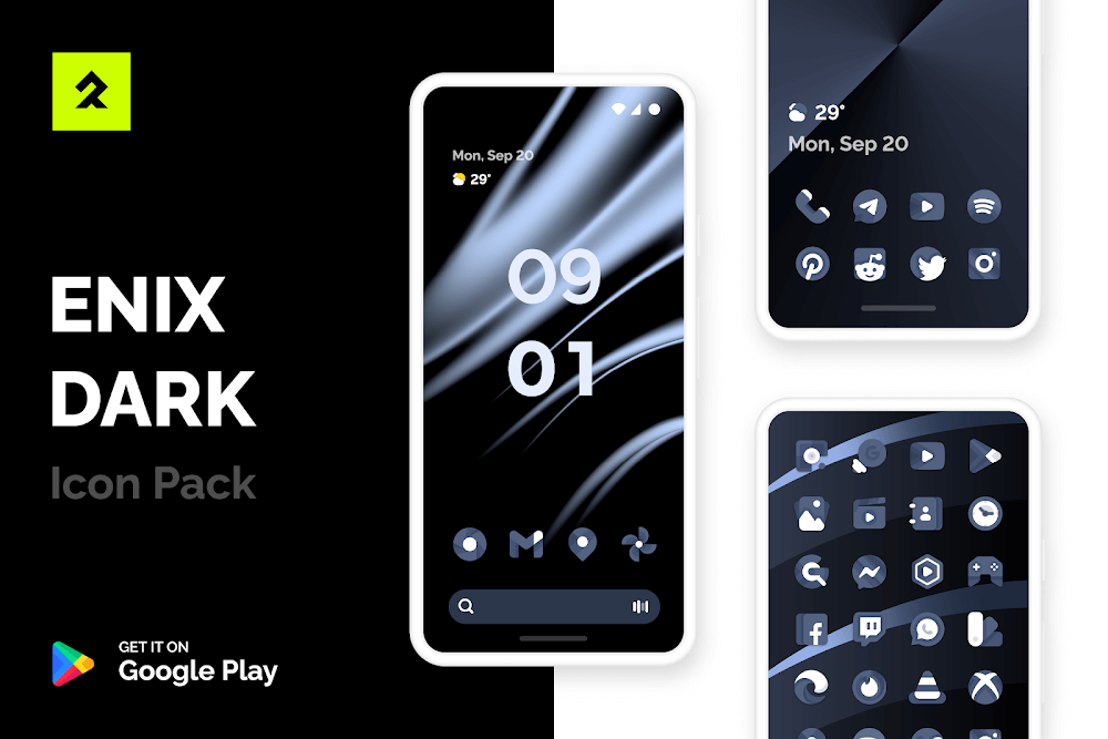 ENIX DARK Icon Pack