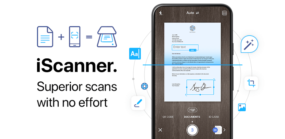 iScanner – PDF Scanner App