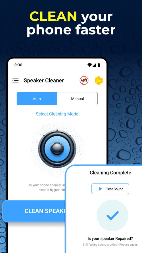Speaker Cleaner – Remove Water