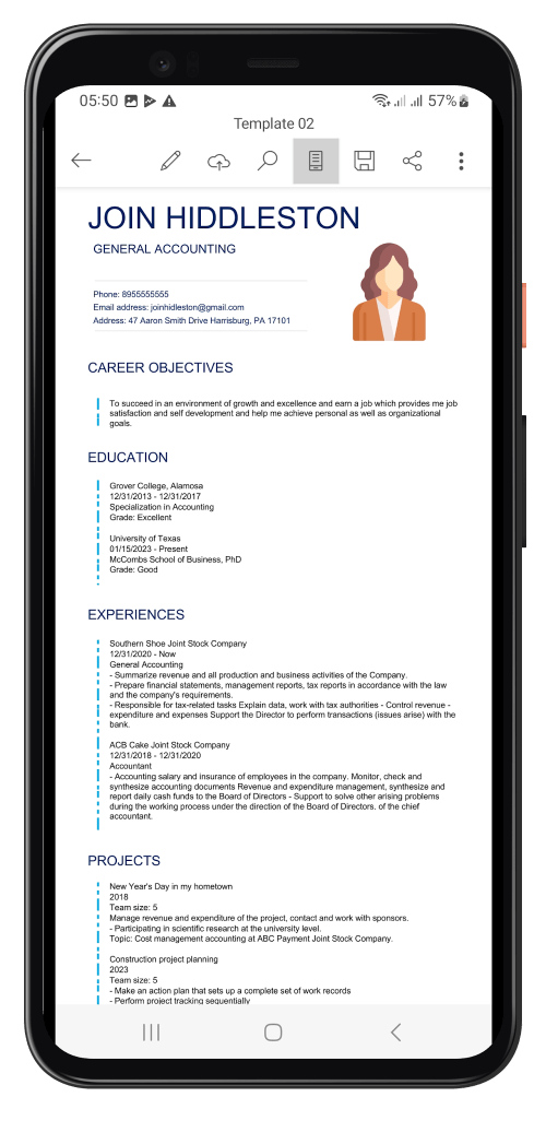 Word Resume Creator Pro