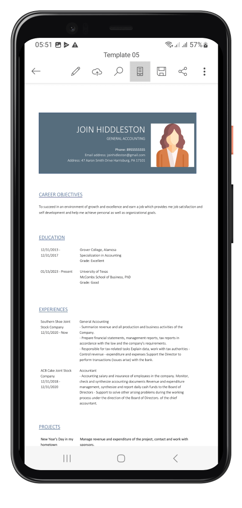 Word Resume Creator Pro