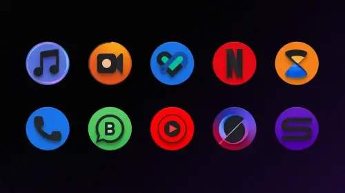 Baked – Dark Android Icon Pack