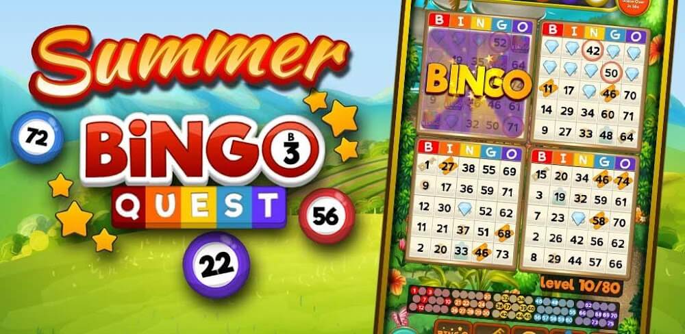 
Bingo Quest v982 MOD APK (Menu, Auto Click, Faster Ball)
